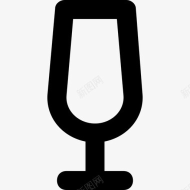 香槟杯酒精啤酒图标图标
