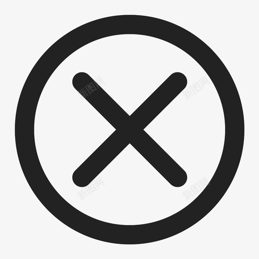 操作失败-线条svg_新图网 https://ixintu.com 操作失败-线条 icon-1