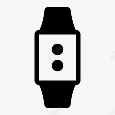 苹果手表双动按钮界面图标图标