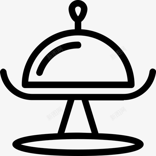 拼盘餐具食物图标svg_新图网 https://ixintu.com 拼盘 晚餐 酒店平滑线条图标 食物 餐具 餐厅