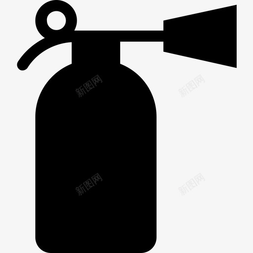 旅行钢瓶灭火器图标svg_新图网 https://ixintu.com 夏季和旅行符号集图标 安全 旅行 火焰 灭火器 钢瓶