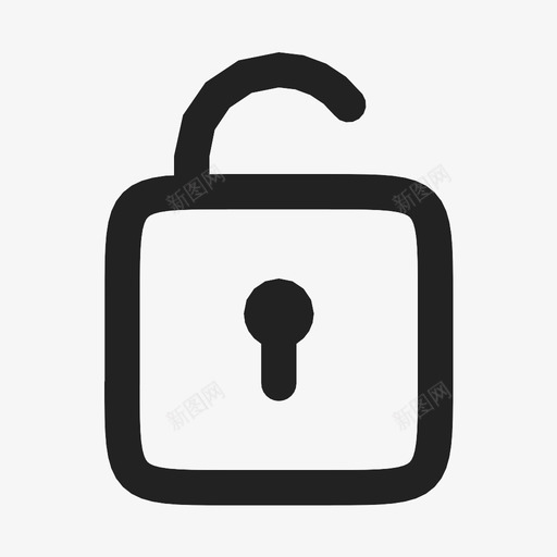 解锁用户界面图标呈圆形svg_新图网 https://ixintu.com 用户界面图标呈圆形 解锁