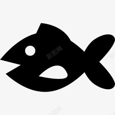 鱼动物钓鱼图标图标