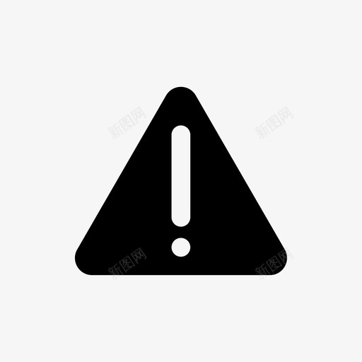 警告警报危险图标svg_新图网 https://ixintu.com 危险 商业和商业设置10si 警告 警报 通知 错误