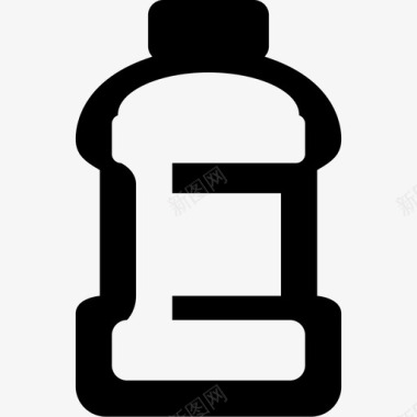 喝水，水瓶图标