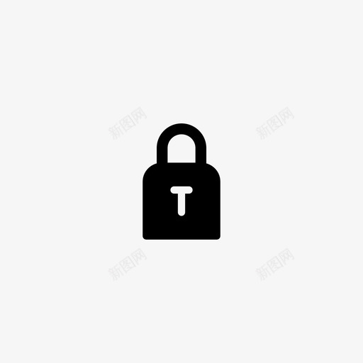 安全锁定小图标svg_新图网 https://ixintu.com 安全 小图标 锁定