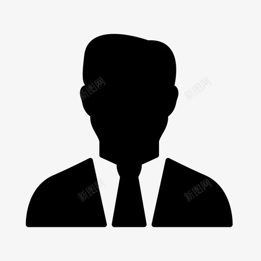 员工就业人力图标svg_新图网 https://ixintu.com 人力 办公室职员 员工 就业