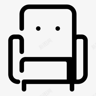 采购产品沙发扶手椅物品图标图标