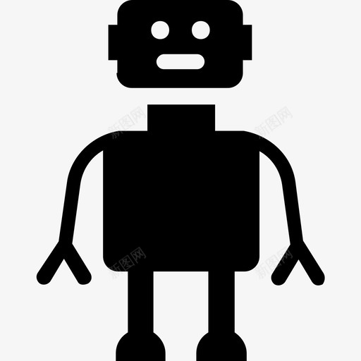 机器人自动机仿生图标svg_新图网 https://ixintu.com 仿生 机器 机器人 科技符号集 自动机