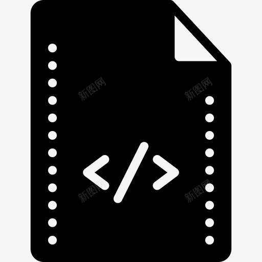html文件代码文档图标svg_新图网 https://ixintu.com html文件 代码 文件夹 文件夹和文件实体 文档
