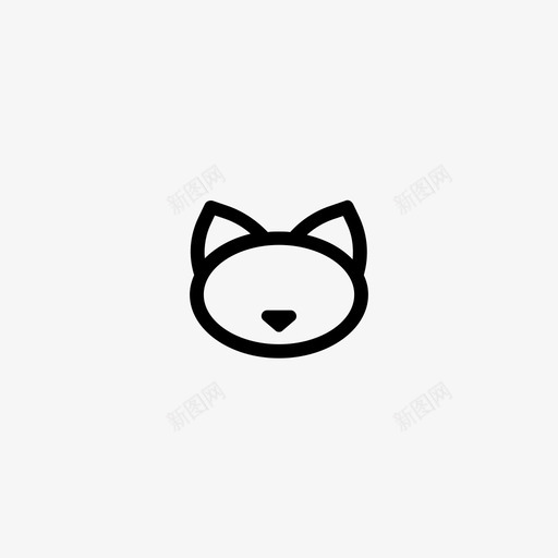 小猫动物猫图标svg_新图网 https://ixintu.com 兽医 动物 宠物 小图标 小猫 猫