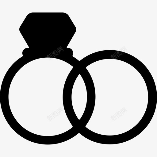 求婚戒指签名做我的情人图标svg_新图网 https://ixintu.com 做我的情人 求婚戒指 签名