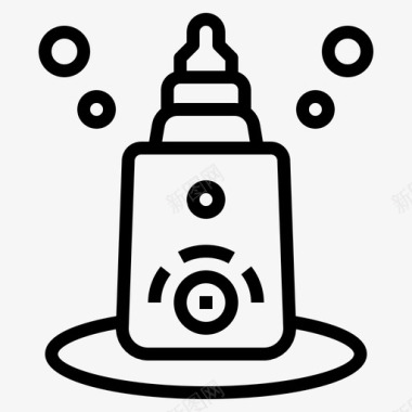 暖瓶器婴儿电动图标图标