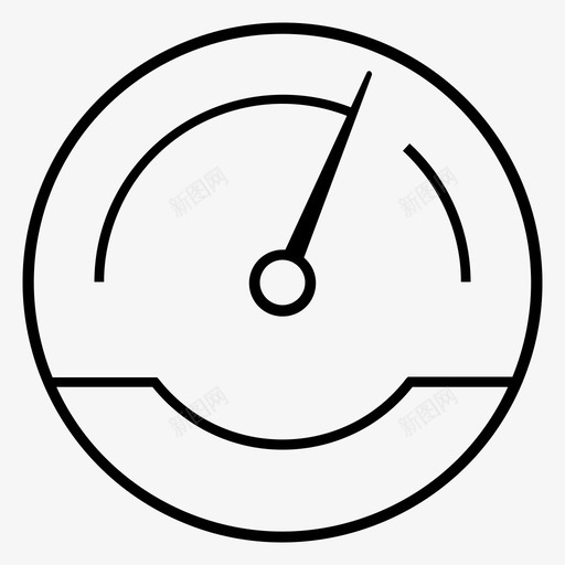 速度表快速压力计图标svg_新图网 https://ixintu.com 仪表图标 压力计 快速 转速表 速度表