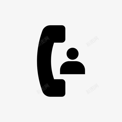 拨出电话添加联系人电话会议图标svg_新图网 https://ixintu.com 学习呼叫 拨出电话 添加联系人 电话 电话会议 购物