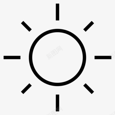 weather_sun图标