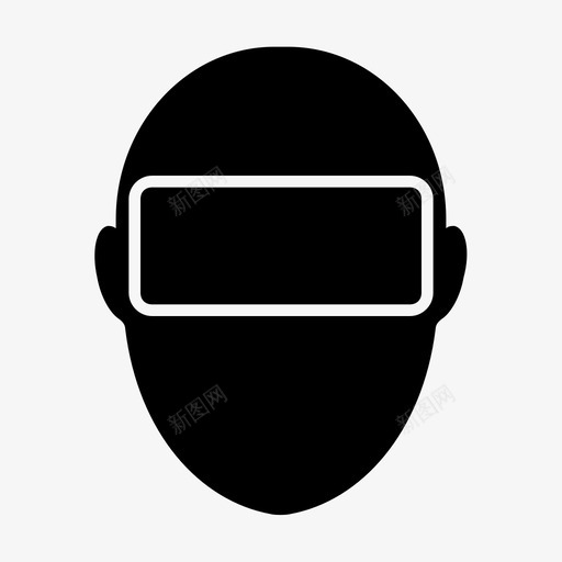 虚拟现实耳机眼镜护目镜图标svg_新图网 https://ixintu.com 护目镜 眼镜 虚拟现实 虚拟现实增强现实 虚拟现实耳机