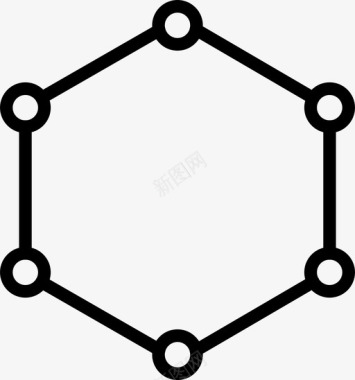 六边形绘图窗体图标图标