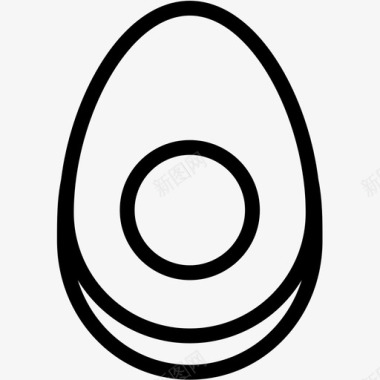 煮鸡蛋吃食物图标图标