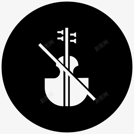 音乐乐器管弦乐队图标svg_新图网 https://ixintu.com 乐器 小提琴 庆典 管弦乐队 音乐 音响 食物和蛋糕