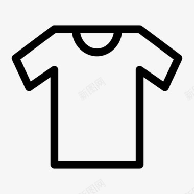 T恤衣服时尚图标图标