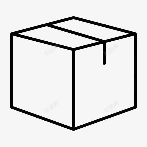 箱子纸板箱板条箱图标svg_新图网 https://ixintu.com 包装 板条箱 箱子 纸板箱