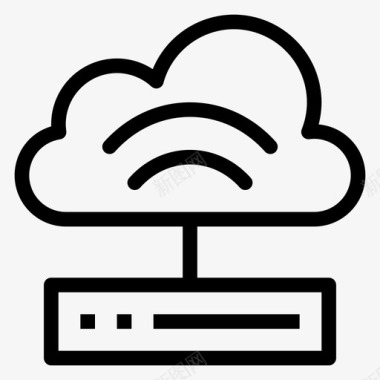 连接通信互联网图标图标