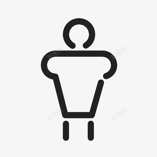 伙计厕所标志图标svg_新图网 https://ixintu.com 伙计 厕所标志