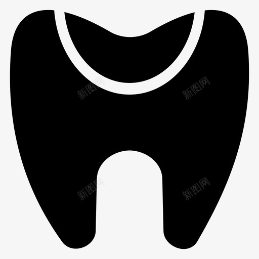 损坏蛀牙牙齿图标svg_新图网 https://ixintu.com 医生 损坏 牙医 牙字形图标 牙齿 蛀牙
