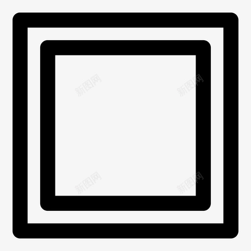 正方形图案形状图标svg_新图网 https://ixintu.com 几何 图案 形状 正方形