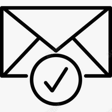 已批准电子邮件已接受电子邮件电子邮件应用程序图标图标