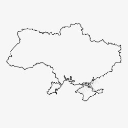 乌克兰地图图片乌克兰地图克里米亚欧洲图标高清图片