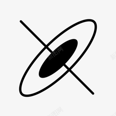 黑洞星系轨道图标图标