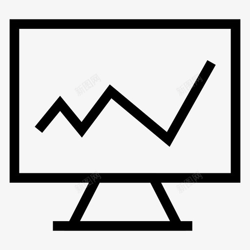 电脑设备显示器图标svg_新图网 https://ixintu.com 互联网 多媒体线路图标 屏幕 技术 显示器 电脑 设备