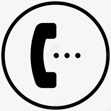 拨出电话联系人更新联系人图标图标
