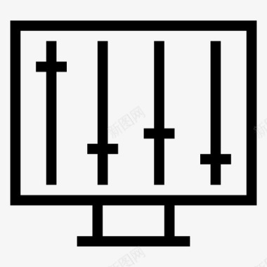 首选项控制数据图标图标