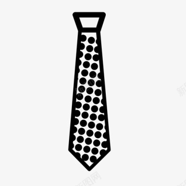 领带衣服正式的图标图标