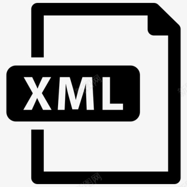 xml文件扩展名格式图标图标