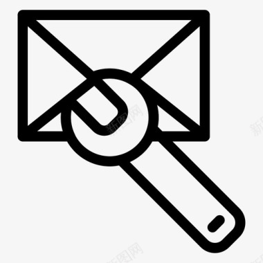 电子邮件cog配置图标图标