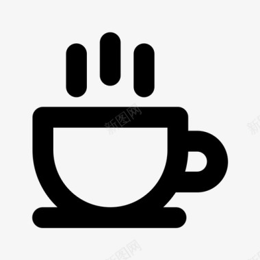 咖啡杯图标图标