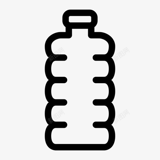 水瓶饮用水油图标svg_新图网 https://ixintu.com 塑料 塑料瓶 水瓶 油 饮用水