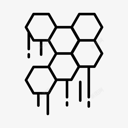 蜂蜜蜜蜂食物图标svg_新图网 https://ixintu.com 古 营养 营养学家 蜂蜜 蜜蜂 食物