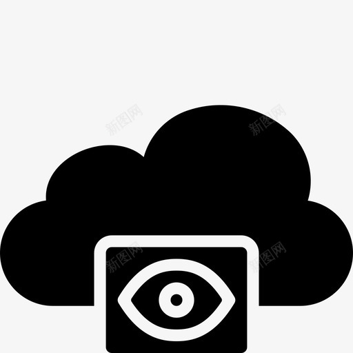 查看云功能icloud图标svg_新图网 https://ixintu.com icloud 云功能实体 功能 查看 查看云