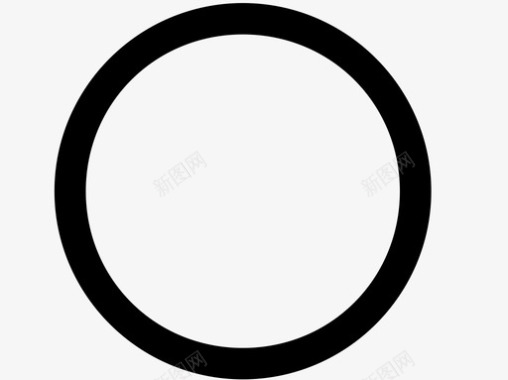 圆圈-未选中图标