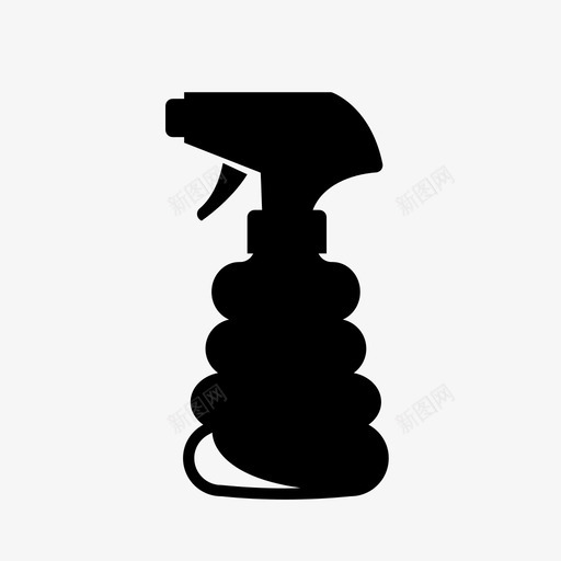喷雾瓶湿气喷雾器图标svg_新图网 https://ixintu.com 喷雾器 喷雾瓶 湿气