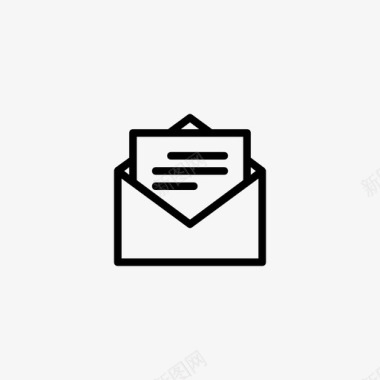 邮件列表编译电子邮件图标图标