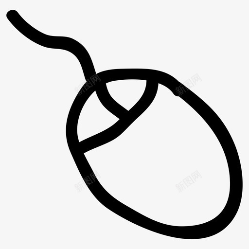 鼠标箭头点击图标svg_新图网 https://ixintu.com 光标 点击 电脑硬件手绘 硬件 箭头 输入 鼠标