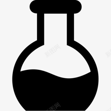 烧瓶烧杯化学图标图标