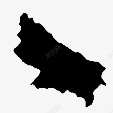 北方邦亚洲巴拉特图标图标