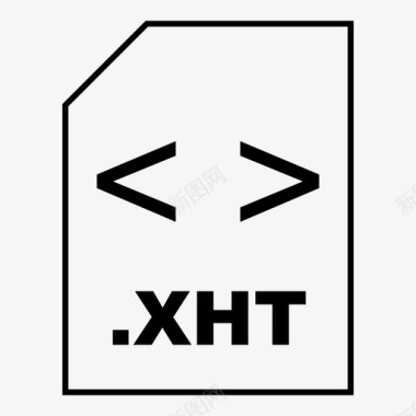 xht可扩展文件图标图标
